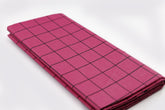 PRINTED BEET RED COLOUR DHOTHIE FOR MEN